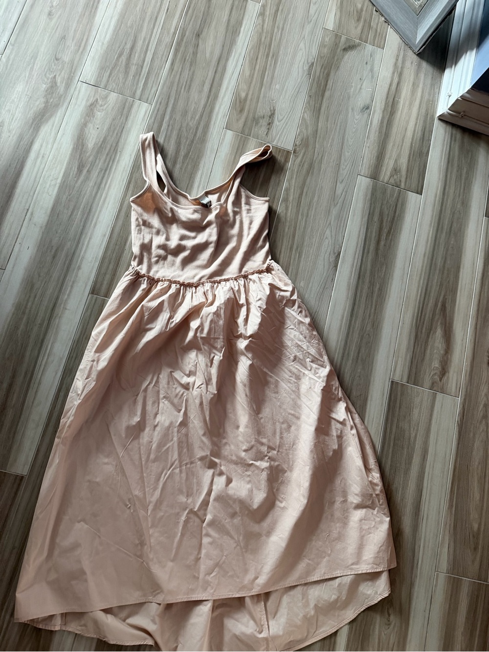 a new day Blush Pink High-Low Tank Dress